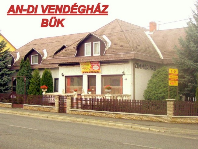 An-Di Vendégház, Bük