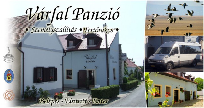 Várfal Panzió - Kávézó  - Idegenvezetés, Fertőrákos