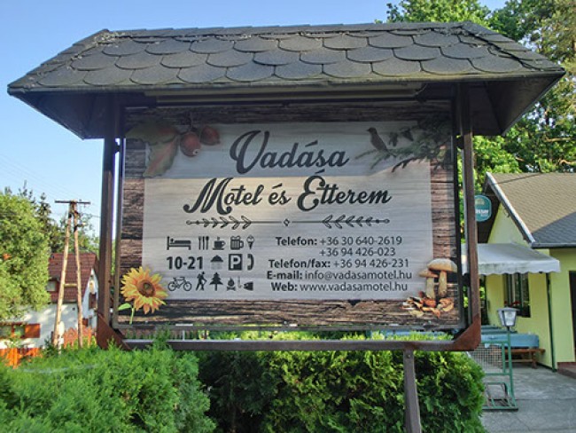 Vadása Motel és Étterem, Hegyhátszentjakab