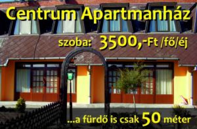 Centrum Apartmanház Zalakaros, Zalakaros