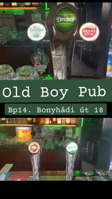 Old Boys Söröző, BUDAPEST (XIV. kerület)