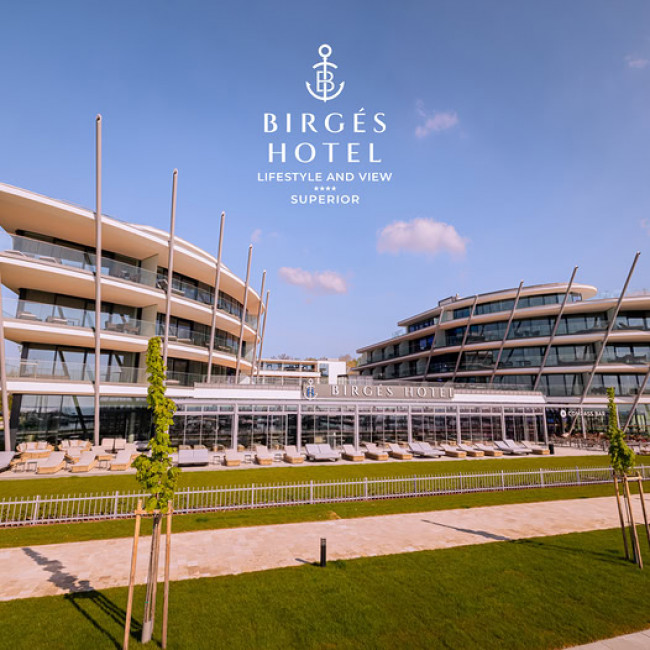 BIRGÉS Hotel Lifestyle &amp; View ****superior, Balatonfüred